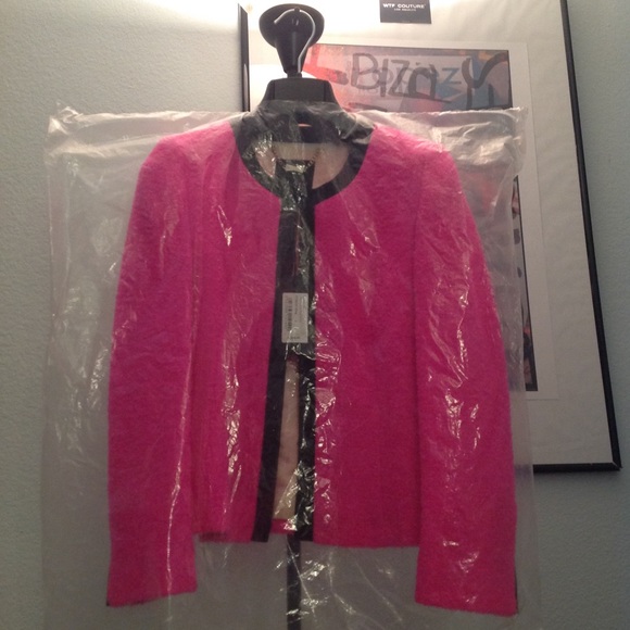 Ted Baker Kerisa Cropped Jacket in Hot Pink!! - Picture 7 of 8